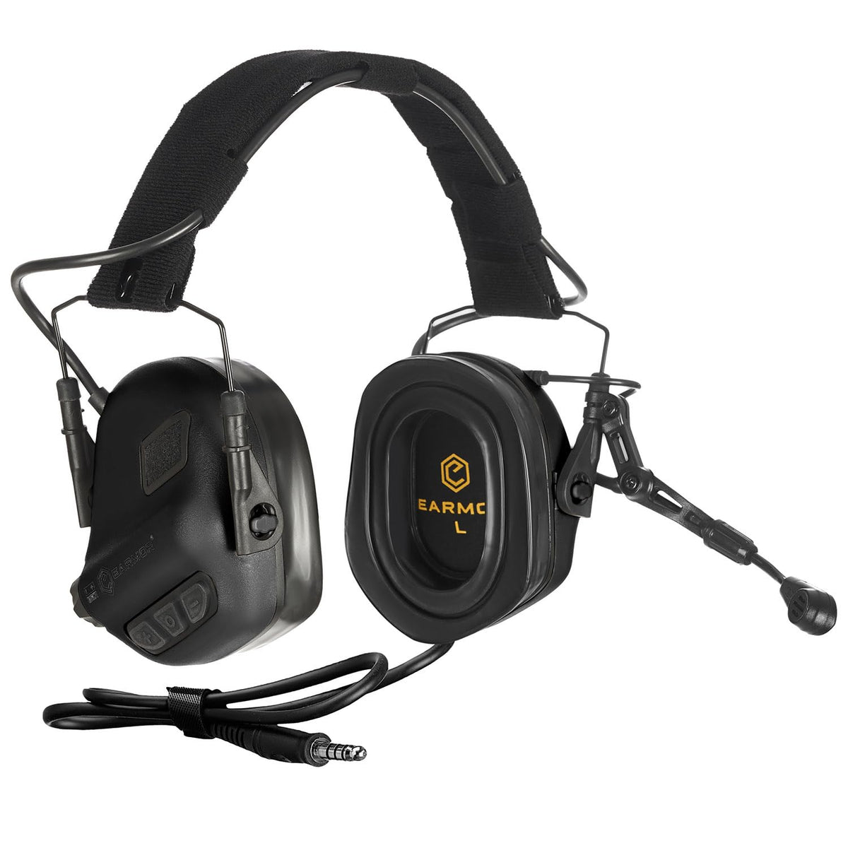EARMOR - M32 PLUS Tactical Headset Black (New 2024 Version
