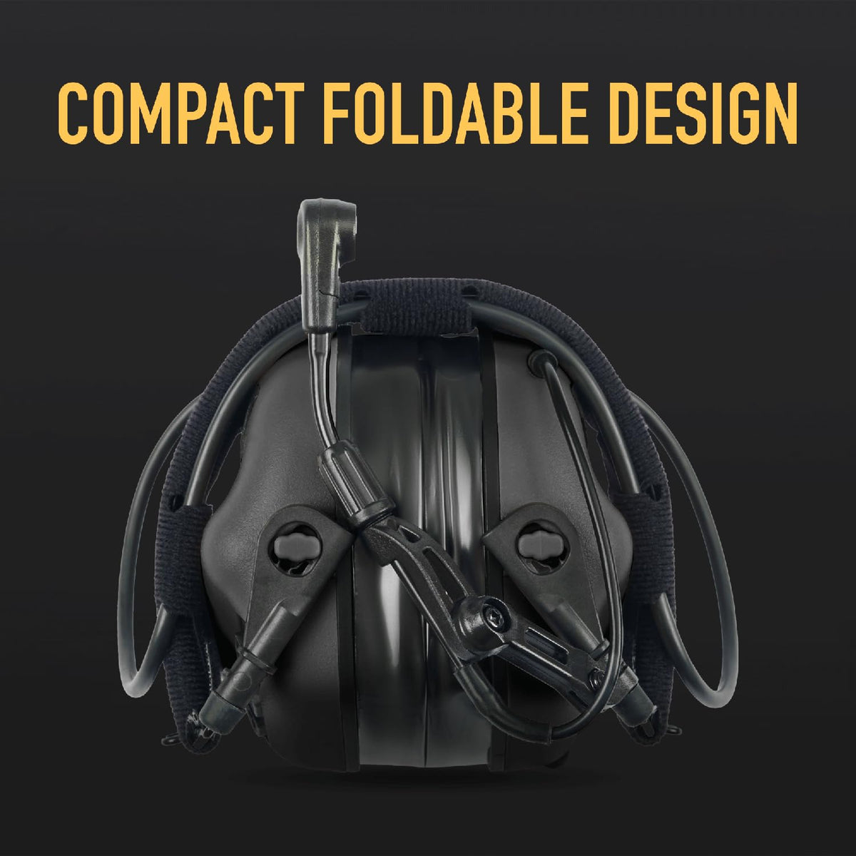 EARMOR - M32 PLUS Tactical Headset Black (New 2024 Version