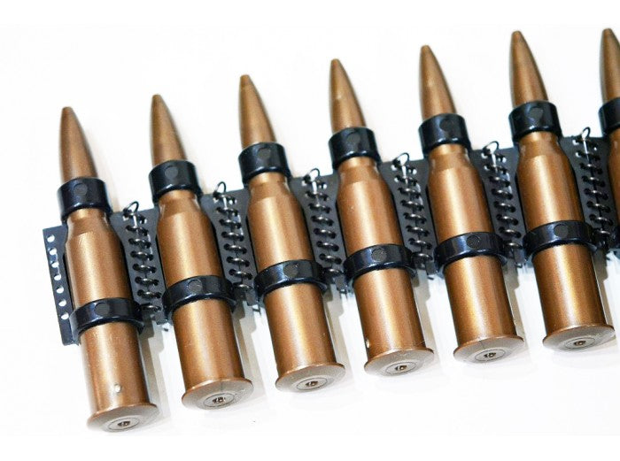 TWI 7.62 x 54R Dummy With PKM Ammo Belt Link 15 Rounds Bunny Workshop