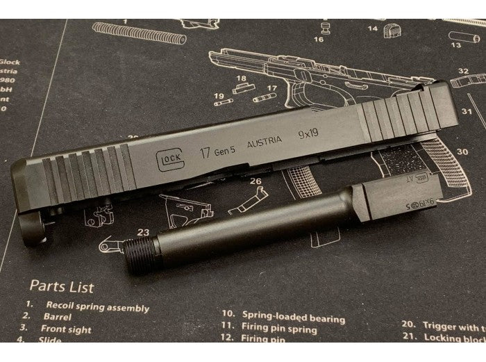 Boom Arms Custom - CNC Aluminum Model 17 MOS Slide Kit for Umarex