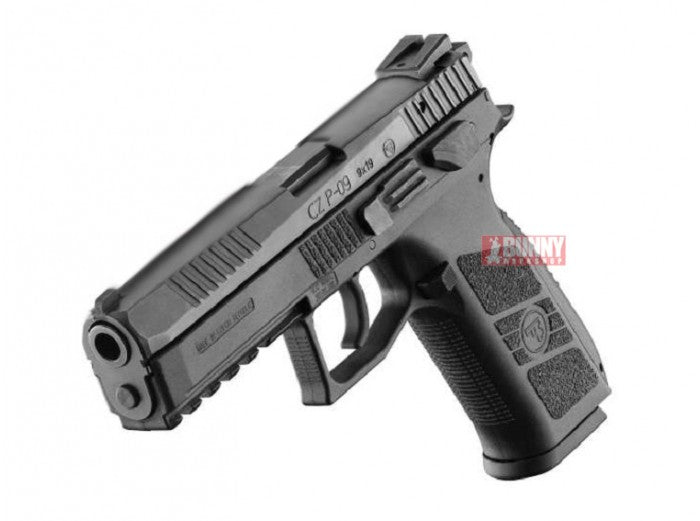KJ Works - CZ-75 P-09 Duty GBB Pistol (Black, ASG Licensed, CO2