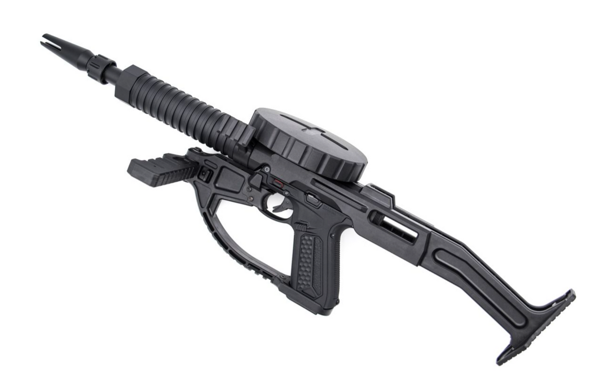 C&C TAC ZA Style Kit for AAP01 GBBP ( Zaklopes-Style ) ( Black