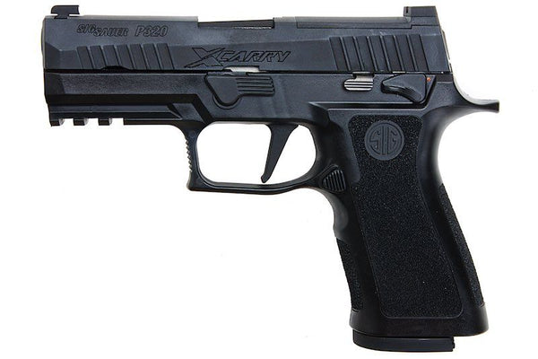 SIG SAUER P320 XCARRY Gas Blow Back Airsoft - Black (by SIG AIR & VFC) - 6mm