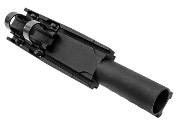 Hephaestus Tokyo Marui AK GBB Series Railed Gas Tube (Standard Length / Type III Hard-coat Anodized)