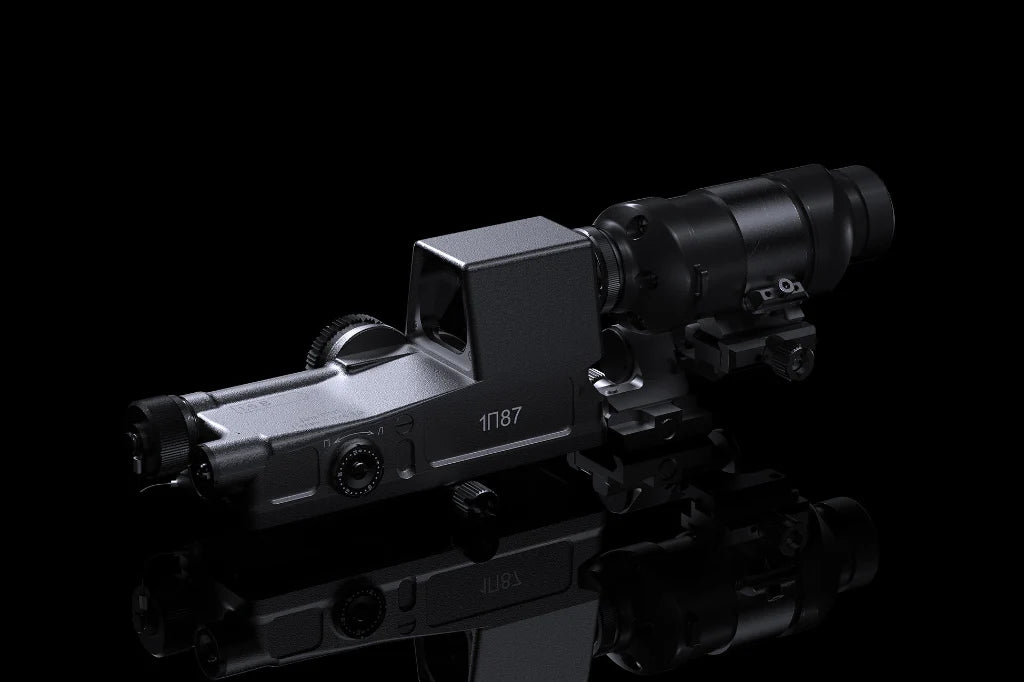 Novus Precision PDS-1 Prism Dot Sight Military Reticle with PM-1 3X Pr ...