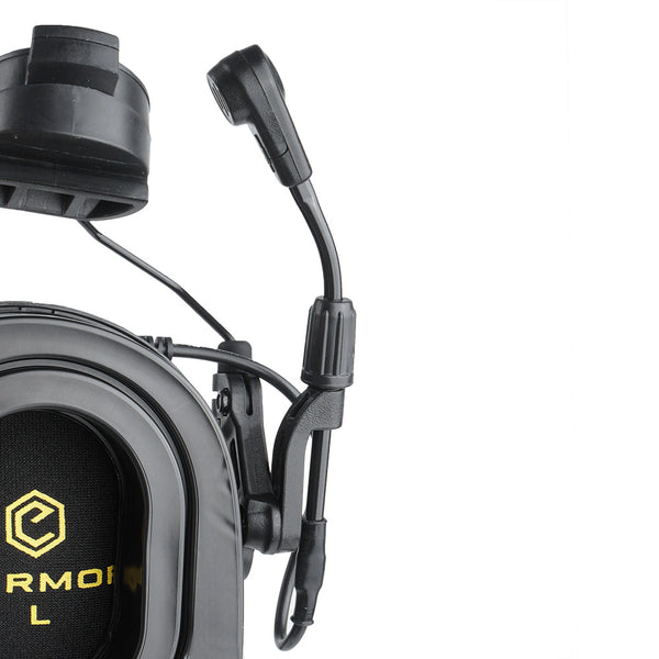 EARMOR - M32H PLUS Tactical Headset ARC Mount Green (New 2024 Version)