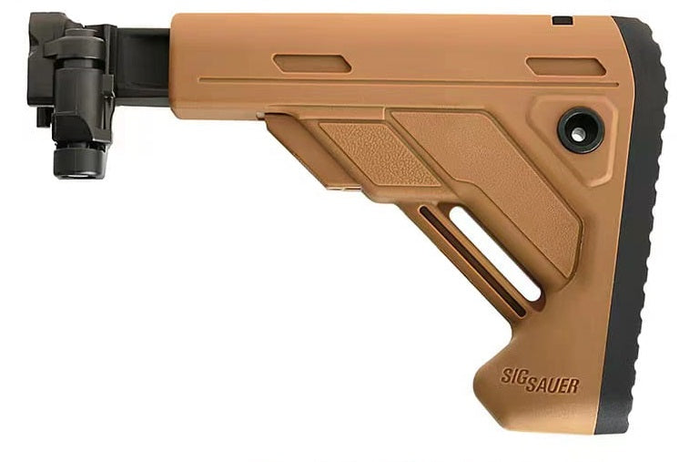 MIT SG Style MCX/MPX TELESCOPING Folding Stock (Tan) | Bunny Workshop