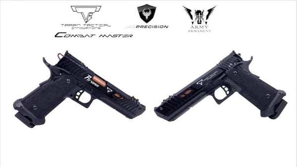 Army Armament - TTI Pit Viper R614 GBBP Airsoft (John Wick 4) Licensed by TTI, JAG Precision