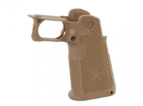 Nova STI Custom Polymer Grip for Tokyo Marui Hi-Capa GBB Series - Coyote Tan