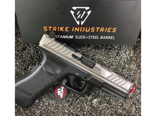 EMG Strike Industries ARK Titanium Slide and Steel Barrel for Marui G17 GBB Series