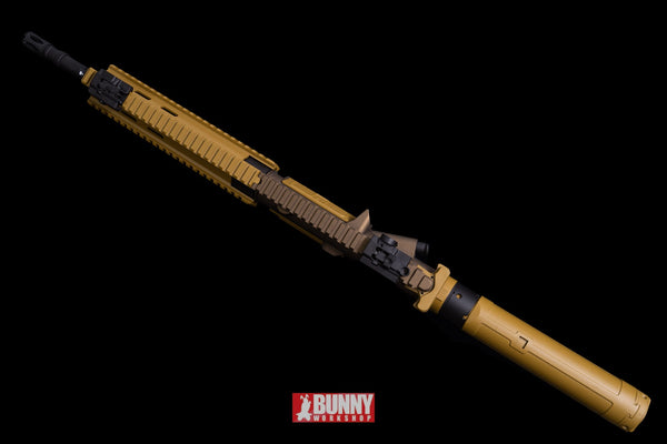 BUNNYCUSTOM Heckler & Koch HK417(RAL8000) Gas BlowBack Rilfe