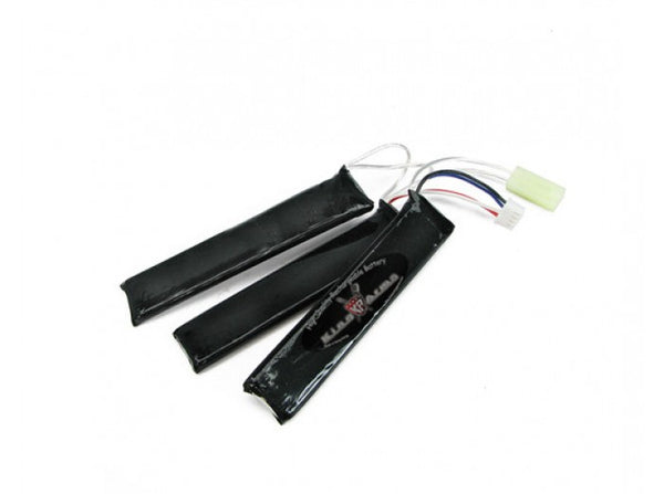 King Arms 11.1V 1100mAh 15C Triplet Type Lithium Battery