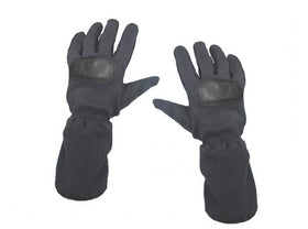 King Arms Kevlar Furry Gloves (Black, Large)