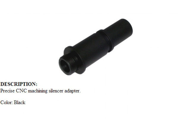 King Arms M700 Silencer Adaptor (14mm, CW)