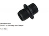 King Arms Silencer Adapter for Sun Project M40 XB (14mm CCW)