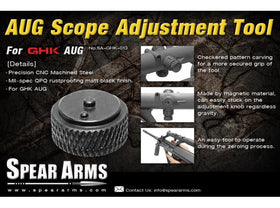Spear Arms CNC Steel Scope Adjustment Tool for GHK AUG
