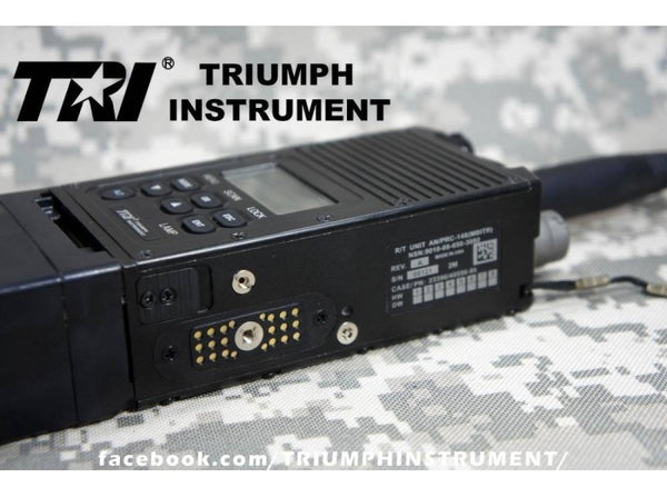 TRI PRC148 (UV) MBITR Radio Military Pin (IPX-7) (BK) (TRI 148)