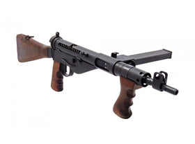 Northeast Sten MK5 Machine Carbine Gas Blow Back Machine Gun (Wood)
