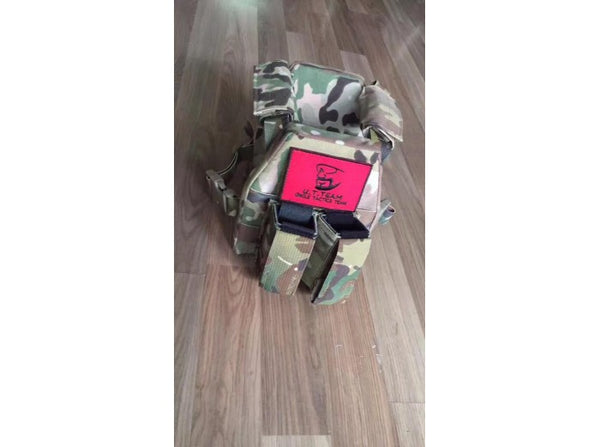 TMC - Multicam Plate Carrier Vest and Molle Belt Set (For Kid and Teenage)