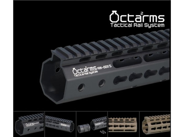 ARES Octarms 7 Inch Tactical Keymod System Handguard Set
