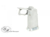 Airsoft Masterpiece Aluminum Grip for Hi-CAPA Type 11 (CK Ver. with STI Mag Release, Silver)