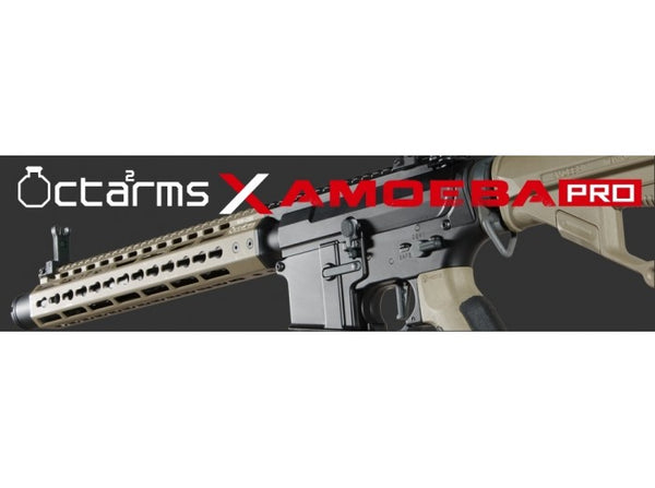 Amoeba (ARES) M4 Octarms 12 Inch Keymod Airsoft AEG (Black)