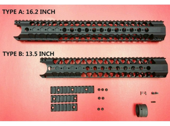 Angry gun Wire Cutter Rail System LVOA Style for M4 GBB and AEG