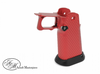 Airsoft Masterpiece Aluminum Grip for Hi-CAPA Type 1 (Red with Black)