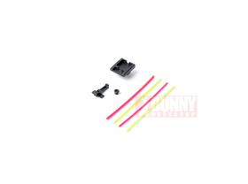 AIP Alumimun Front and Rear Sight ( Fiber) For WE XDM