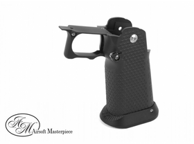 Airsoft Masterpiece Aluminum Grip for Hi-CAPA Type 1 (Black)