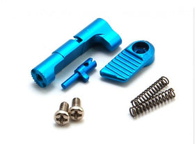 AIP - Adjustable Extended Magazine Catch for Hi-Capa Ver. 2 (Ruled, Blue)