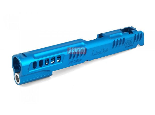 Airsoft Masterpiece LimCat WildCat .40 Caliber 2015 Standard Slide for Hi-CAPA - Blue