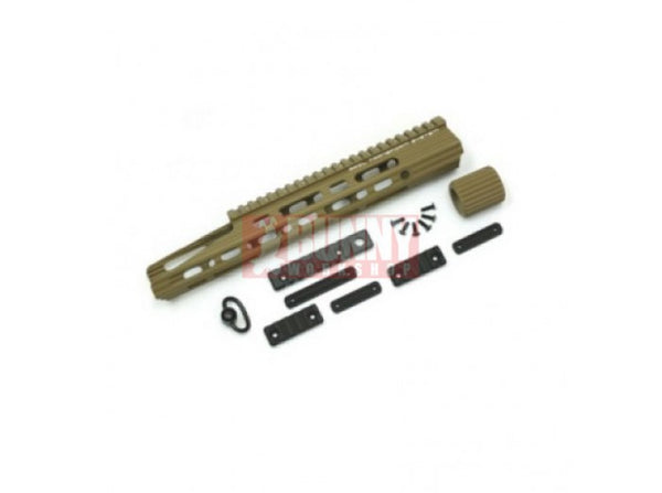 A.P.S. 13 inch Guardian Rail Handguard Set (Dark Earth)