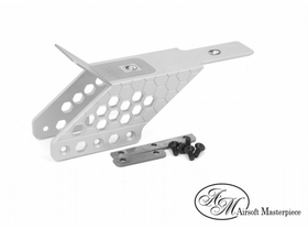 Airsoft Masterpiece Infinity C-More Sight Mount Hex. Ver. (Silver)