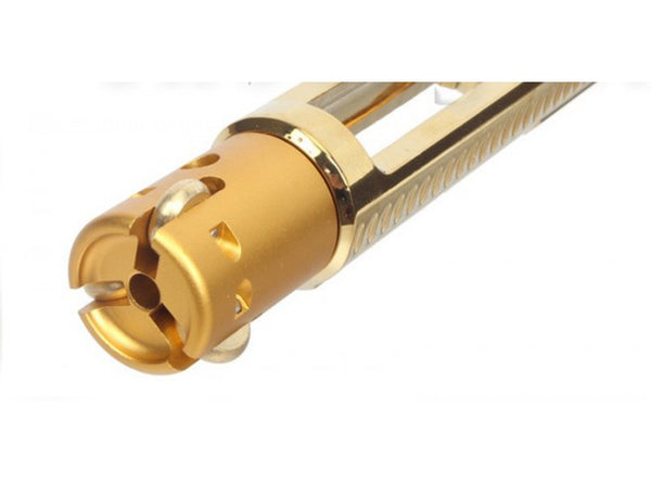 G&P WA M4 GBB Negative Pressure Roller Bolt Carrier (Gold Chromic Coating, Set A)