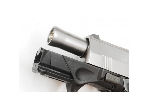 WE - BULL DOG PX4 Compact Gas Black Pistol (Silver)