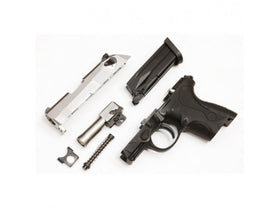 WE - BULL DOG PX4 Compact Gas Black Pistol (Silver)