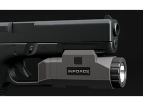 INFORCE White LED APL Auto Pistol Light (200 Lumens, Black)