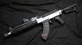 Bunny Custom: MB47 Troy Mid-Length AK Airsoft GBB Rifle