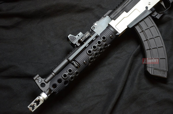 Bunny Custom: MB47 Troy Mid-Length AK Airsoft GBB Rifle