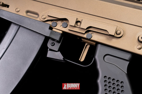 BunnyCustom - Gold & Black Zenit AK- GHK AK GBBR