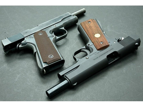 Guarder Aluminum Slide & Frame for Tokyo Marui Series'70 and M1911 (With Marking/Silver)