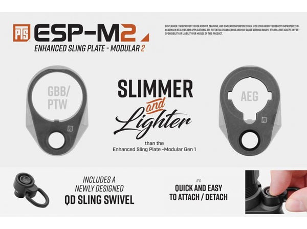 PTS ESP-M2 Enhanced Sling Plate Modular 2 (GBB)