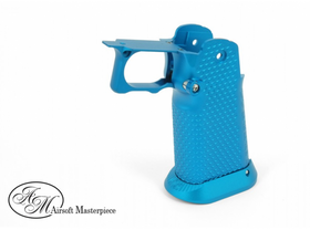 Airsoft Masterpiece Aluminum Grip for Hi-CAPA Type 1 (Blue)
