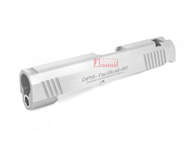 Airsoft Masterpiece OPS-Tactical .45 Standard Slide for Hi-Capa 4.3 - Silver