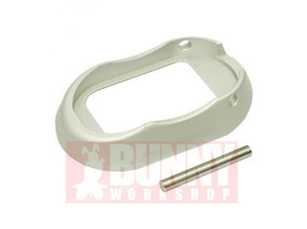 AKA Type 1 Aluminum Magwell for Marui Hi-Capa 5.1/4.3 (Silver)