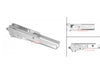 Airsoft Masterpiece Aluminum Advance Frame - SV - Silver