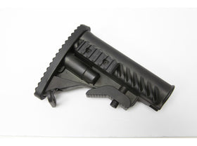 APS. GLR-16 Style Collapsible Shark Stock for M4/M16 AEG (Black)