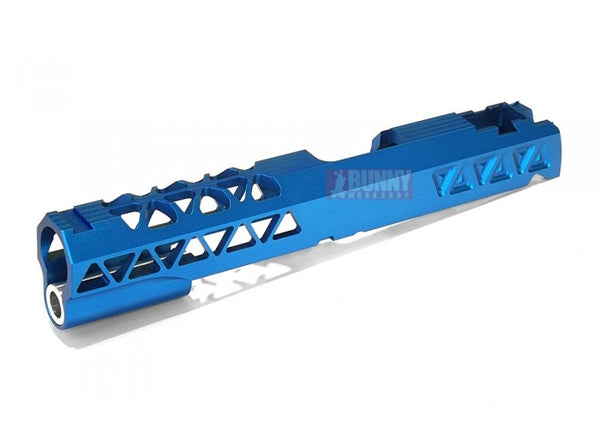 Airsoft Masterpiece Aluminum Triangles Slide - Blue