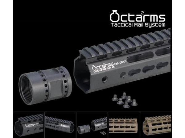 ARES Octarms 13.5 Inch Tactical Keymod System Handguard Set